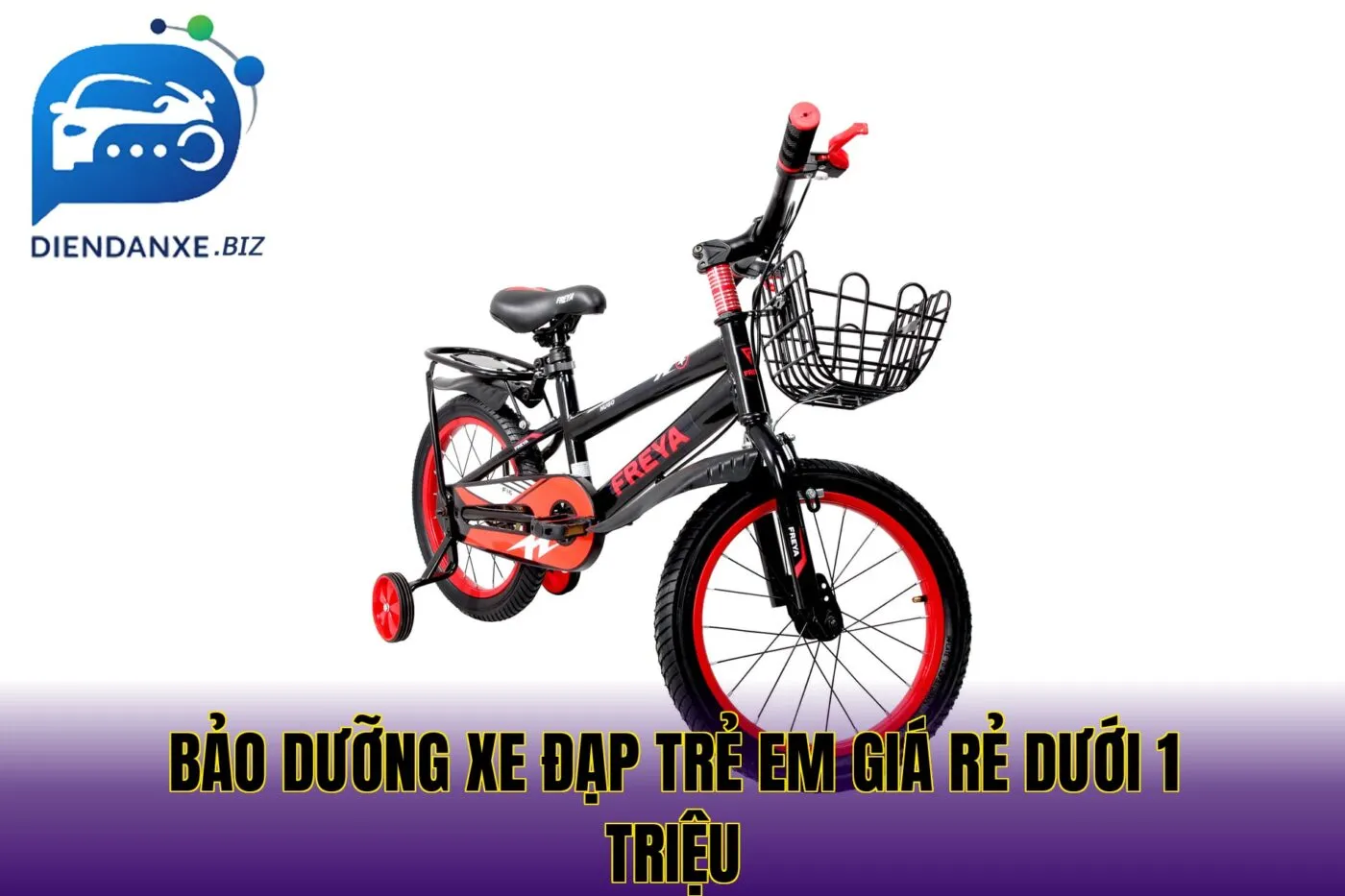 bảo dưỡng xe đạp trẻ em giá rẻ dưới 1 triệu