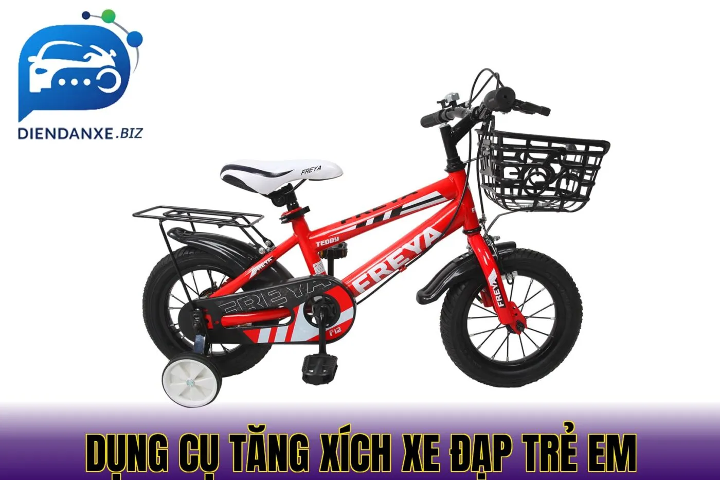 dụng cụ tăng xích xe đạp trẻ em