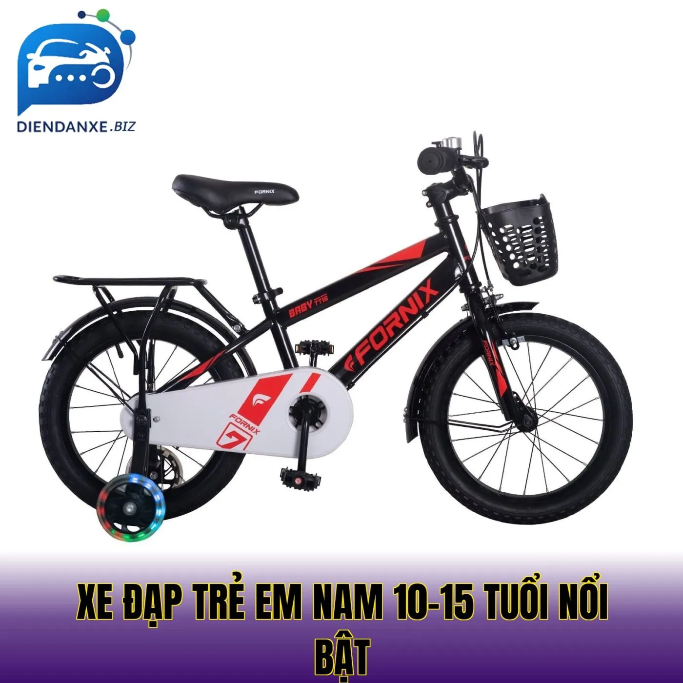 xe đạp trẻ em nam 10-15 tuổi nổi bật