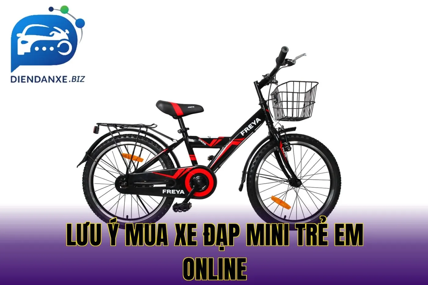 lưu ý mua xe đạp mini trẻ em online
