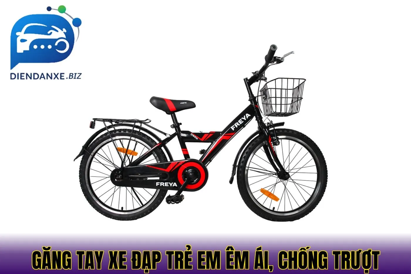 Găng tay xe đạp trẻ em êm ái, chống trượt