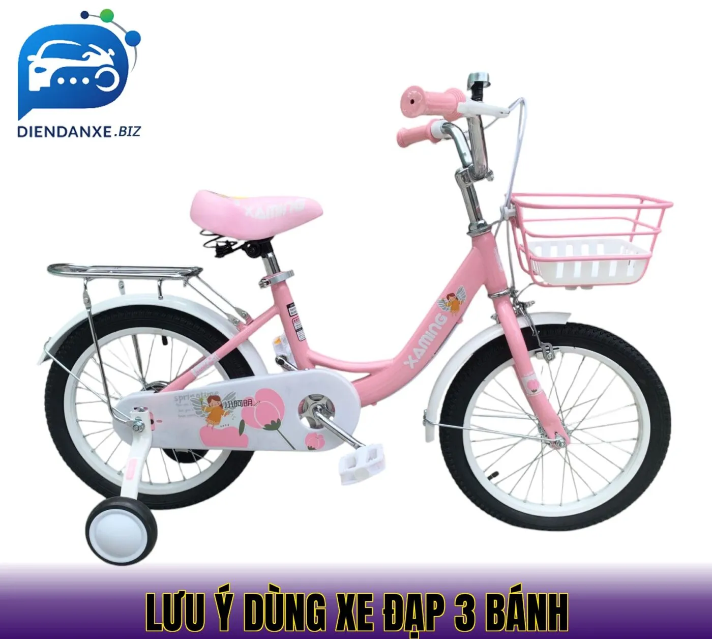 lưu ý dùng xe đạp 3 bánh