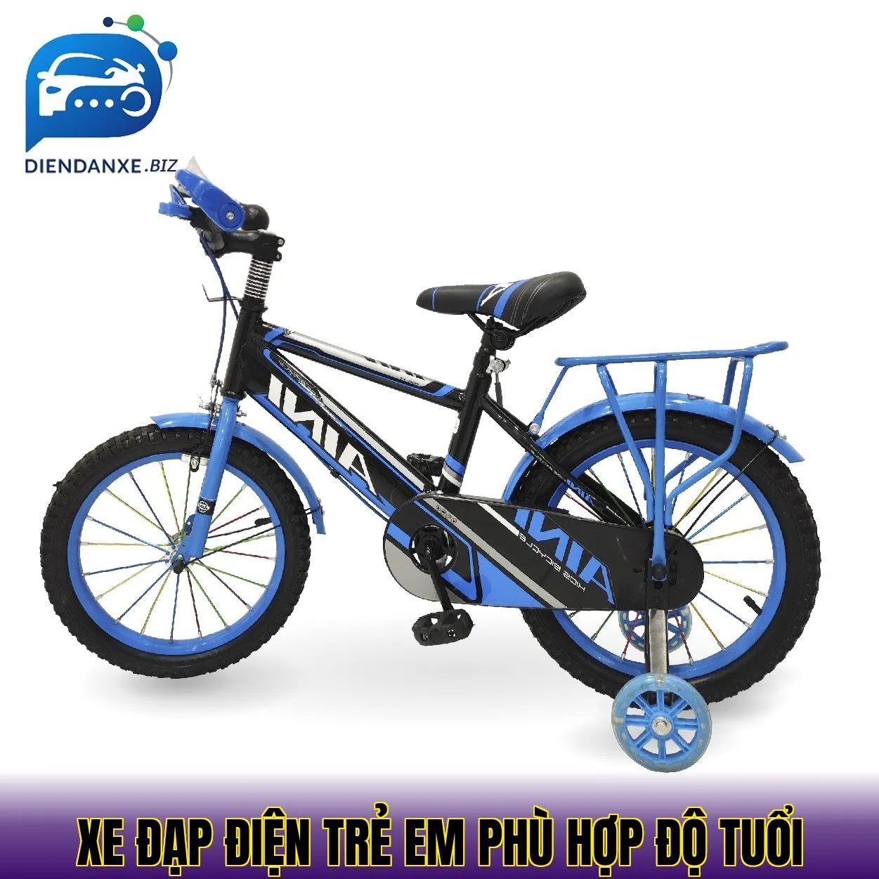 xe đạp điện trẻ em phù hợp độ tuổi