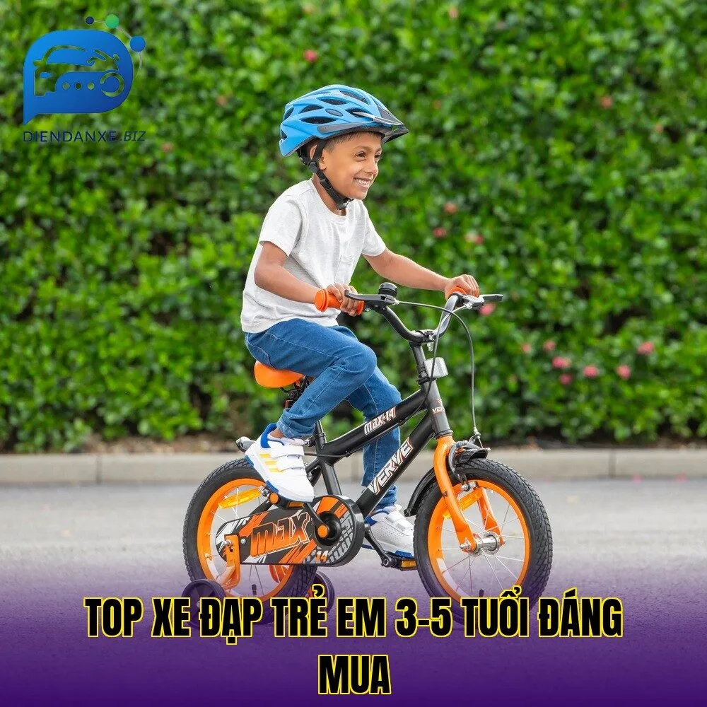 Top xe đạp trẻ em 3-5 tuổi đáng mua