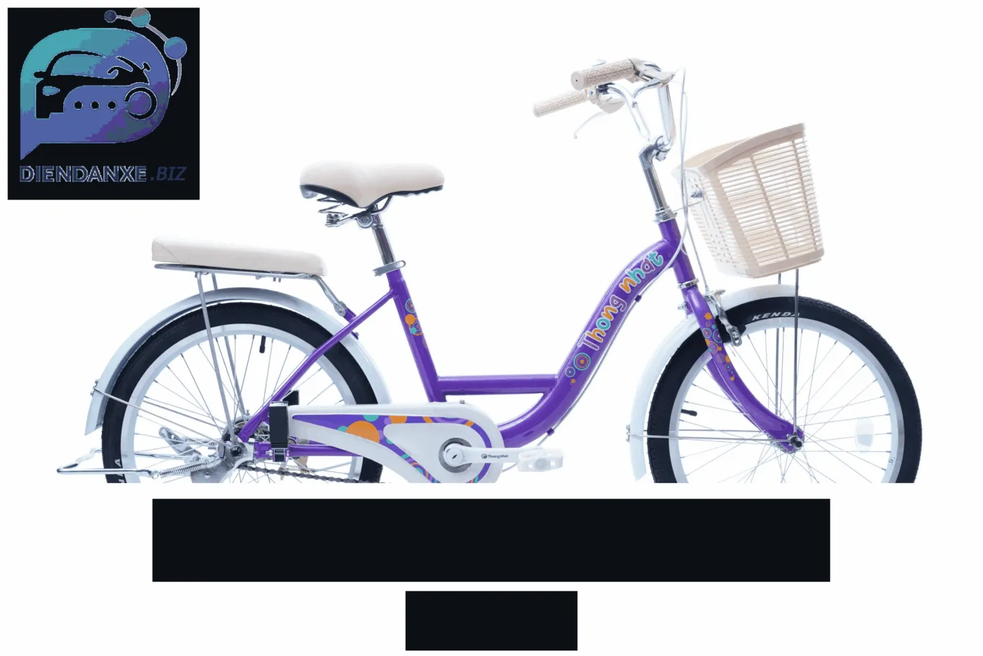 xe đạp mini bé gái thiết kế dễ thương
