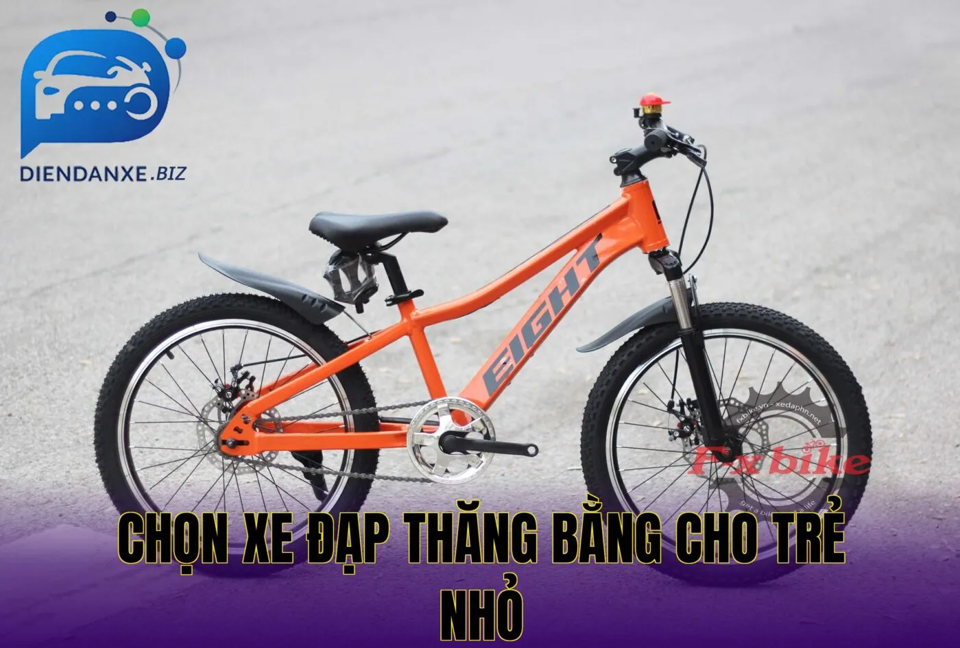 chọn xe đạp thăng bằng cho trẻ nhỏ
