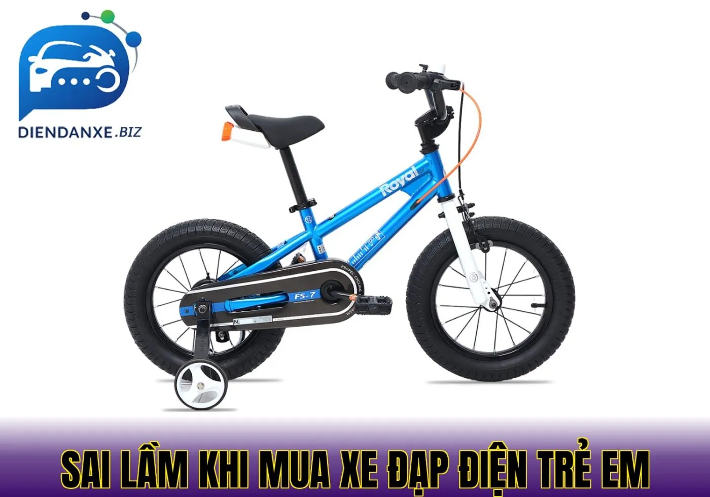 sai lầm khi mua xe đạp điện trẻ em