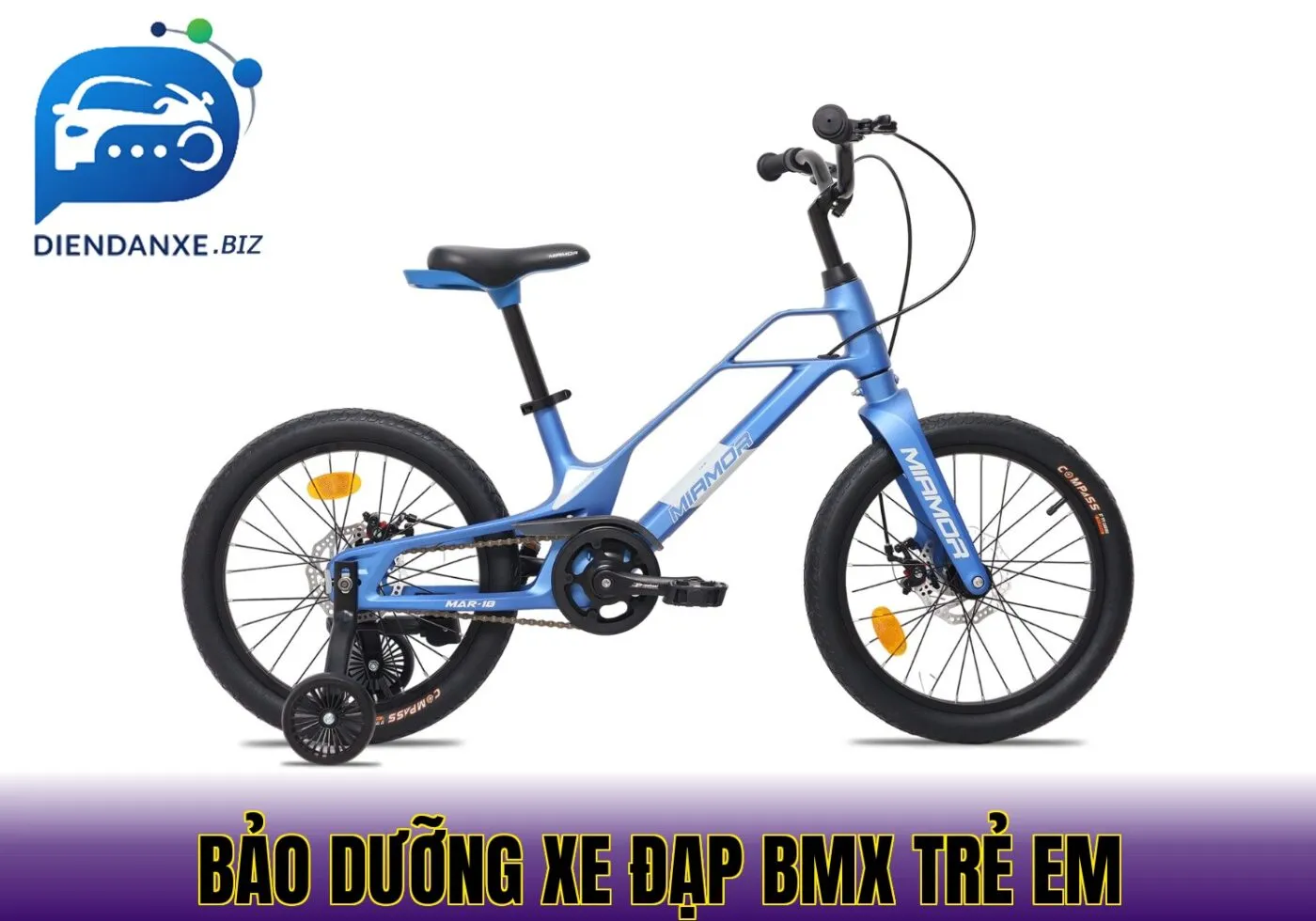 bảo dưỡng xe đạp bmx trẻ em