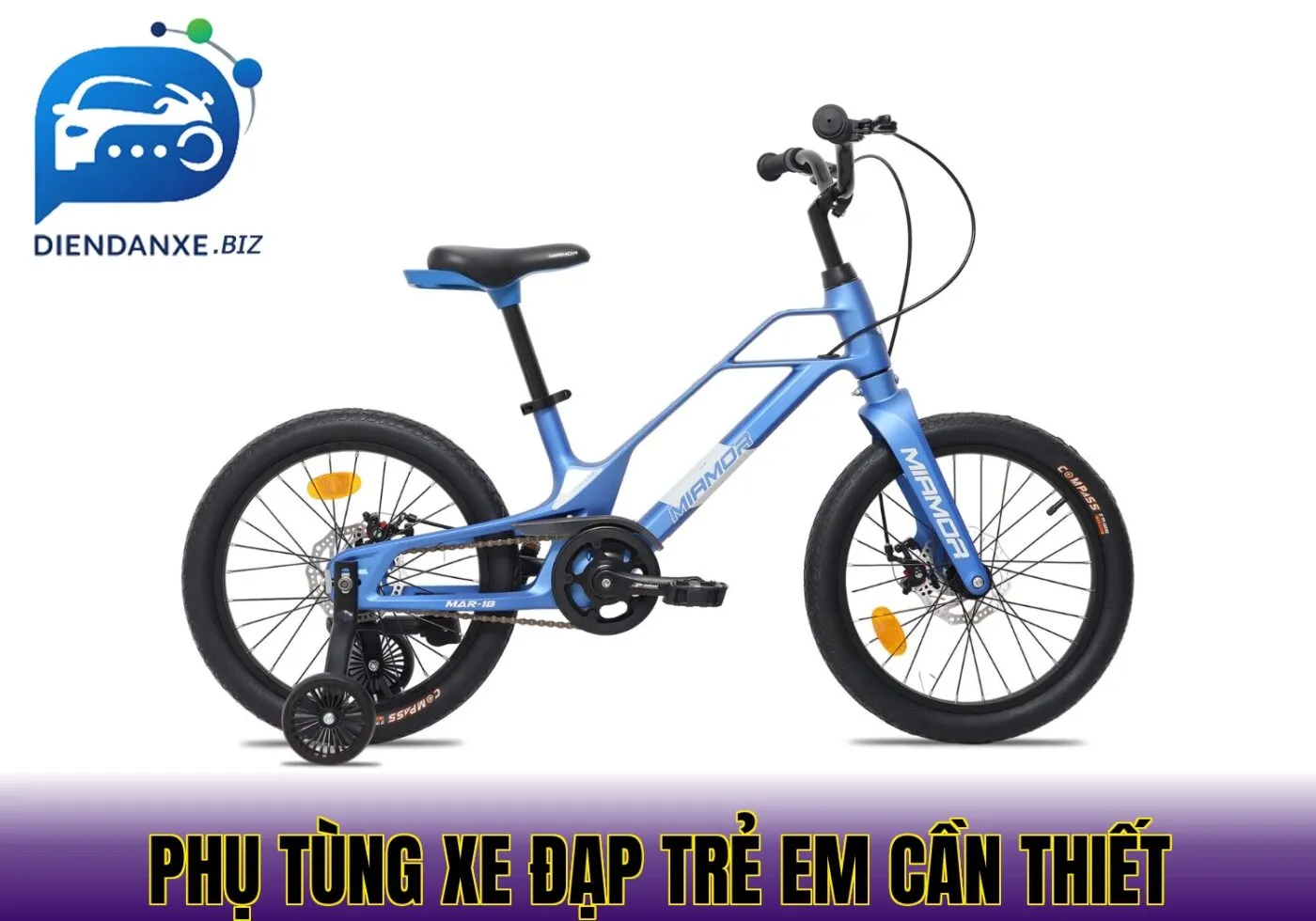 phụ tùng xe đạp trẻ em cần thiết
