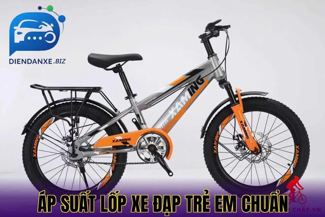 Áp suất lốp xe đạp trẻ em chuẩn