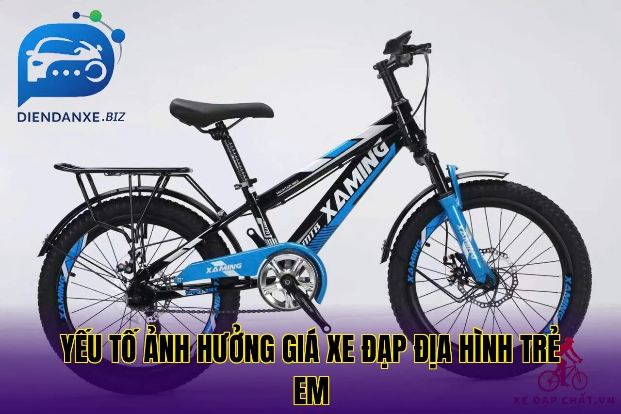 yếu tố ảnh hưởng giá xe đạp địa hình trẻ em