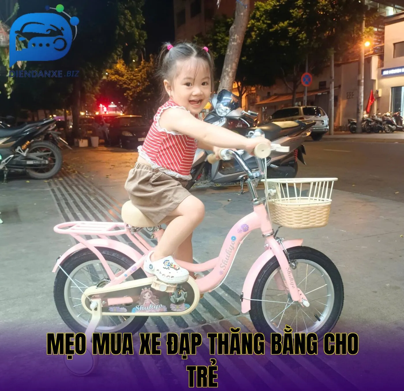 mẹo mua xe đạp thăng bằng cho trẻ