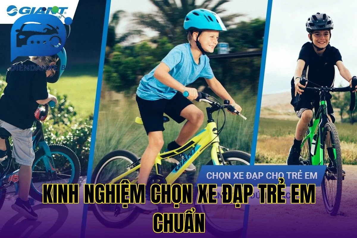 Kinh nghiệm chọn xe đạp trẻ em chuẩn