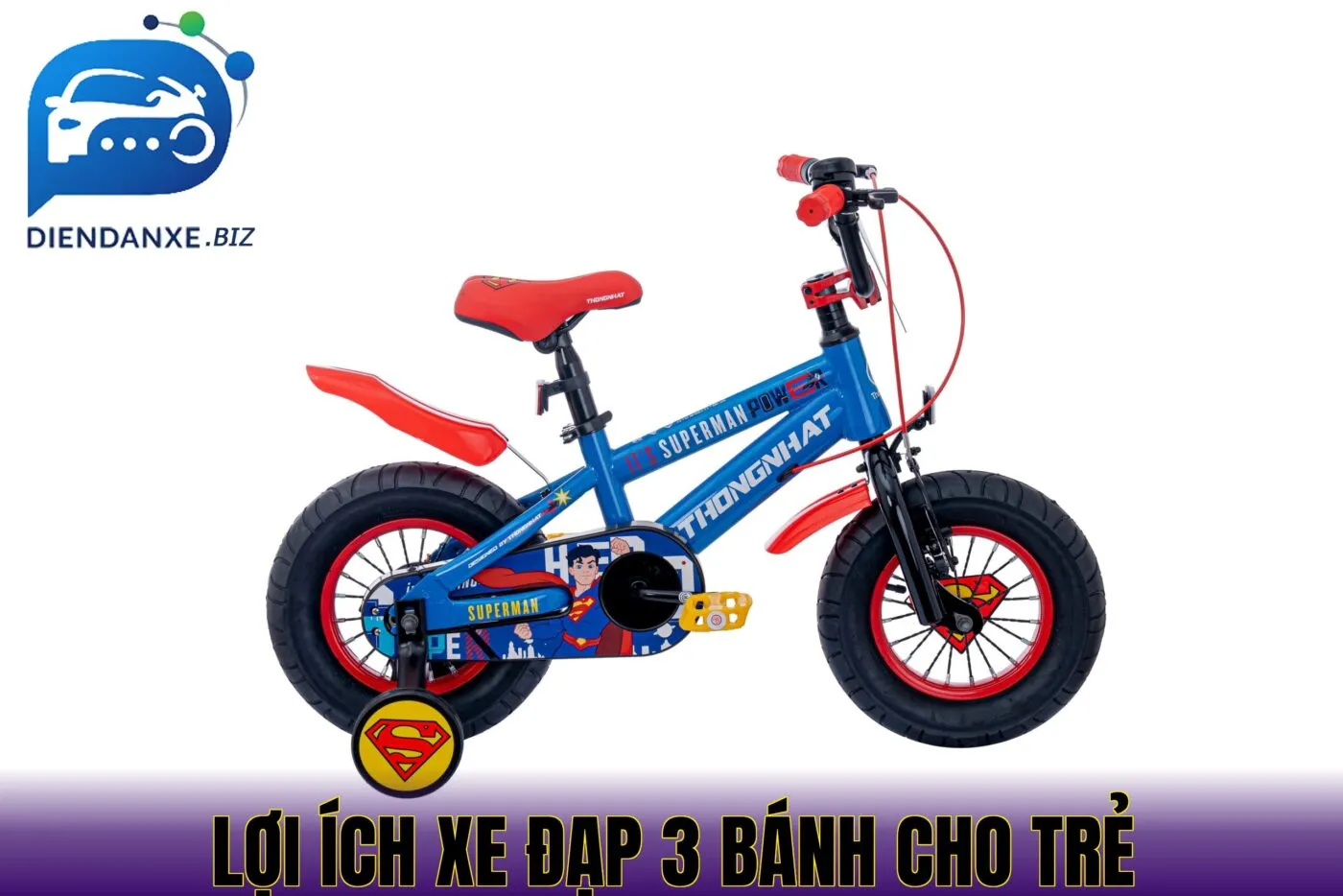 lợi ích xe đạp 3 bánh cho trẻ