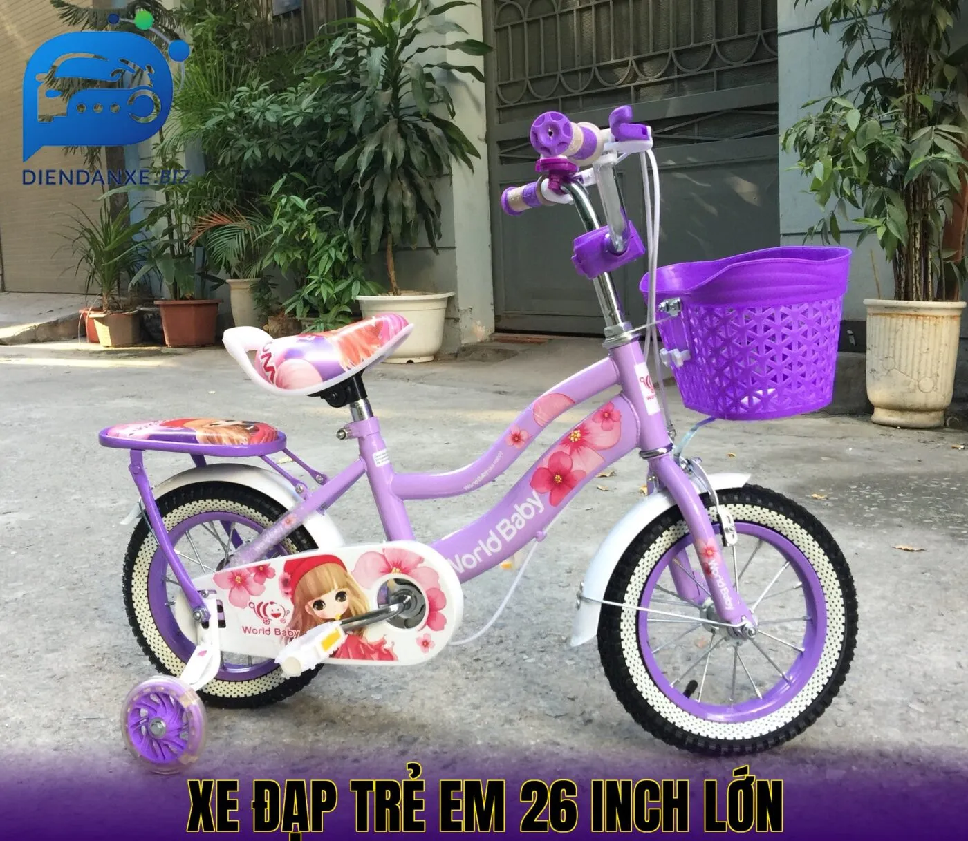 xe đạp trẻ em 26 inch lớn