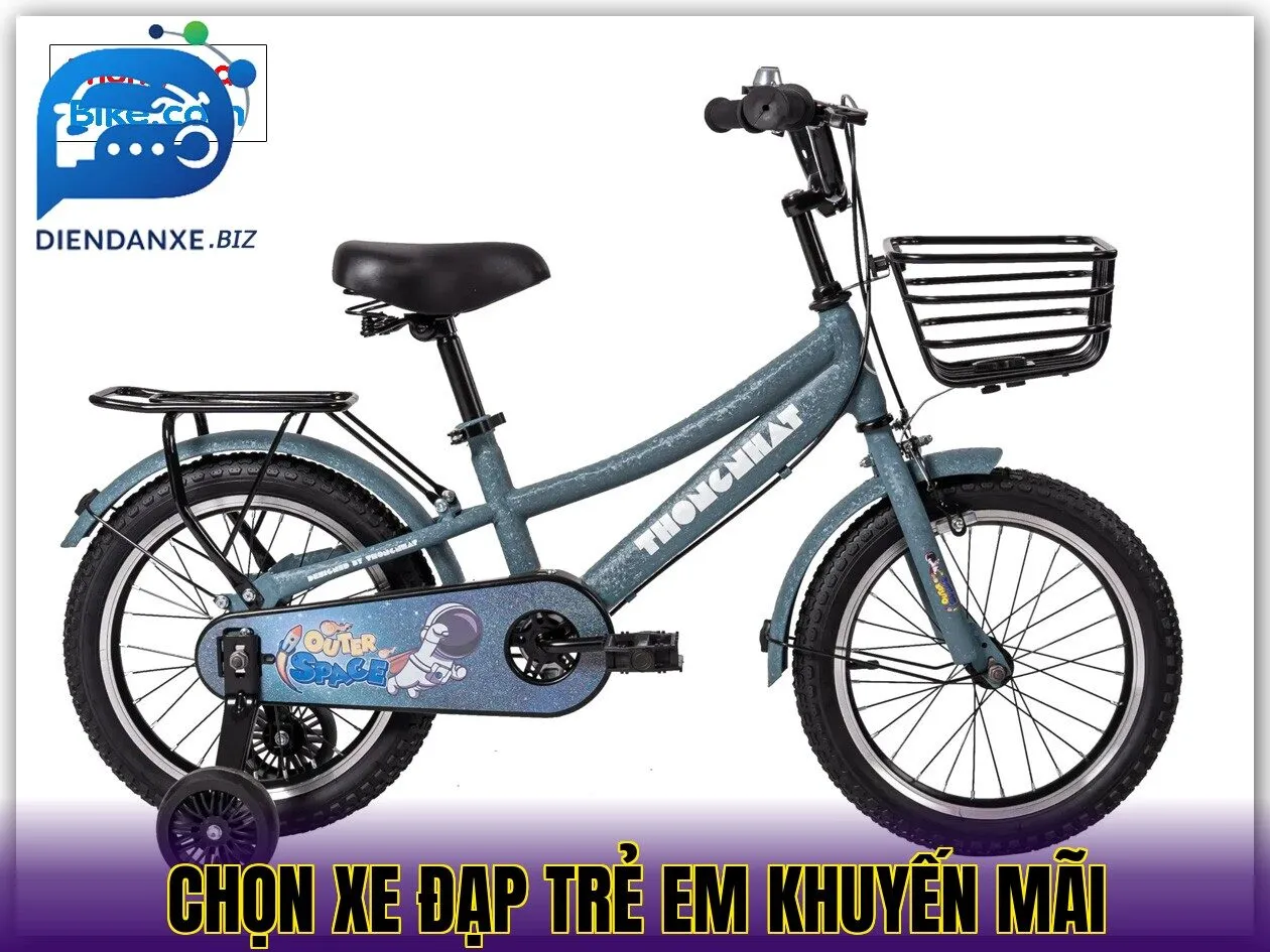 chọn xe đạp trẻ em khuyến mãi