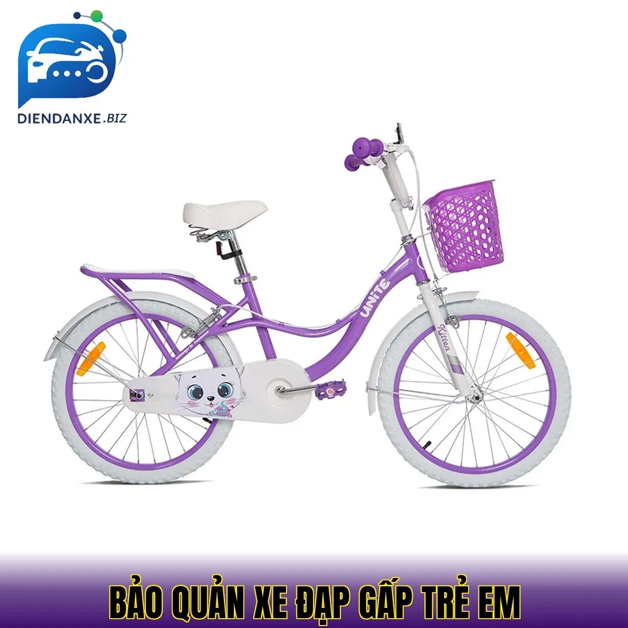 bảo quản xe đạp gấp trẻ em