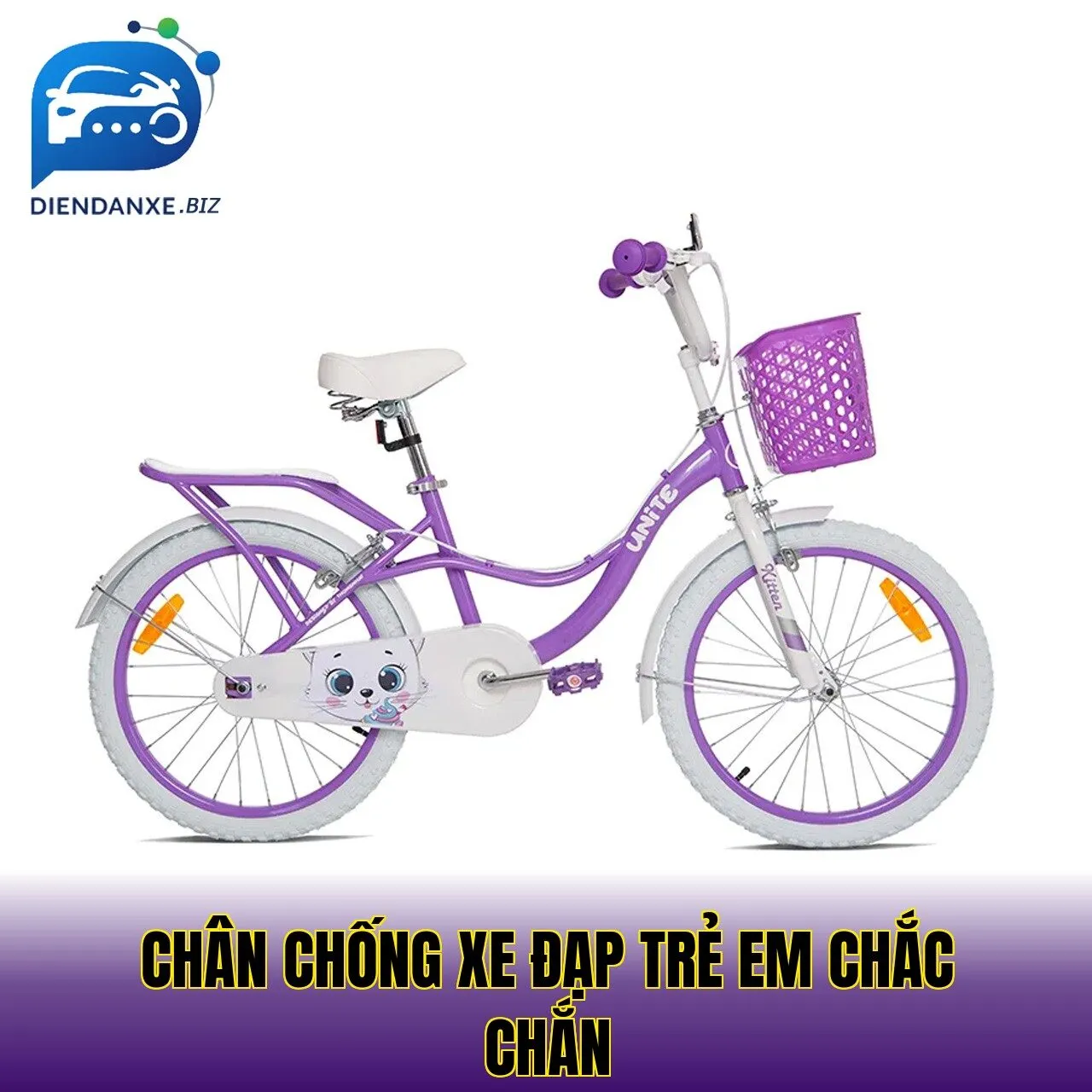 chân chống xe đạp trẻ em chắc chắn