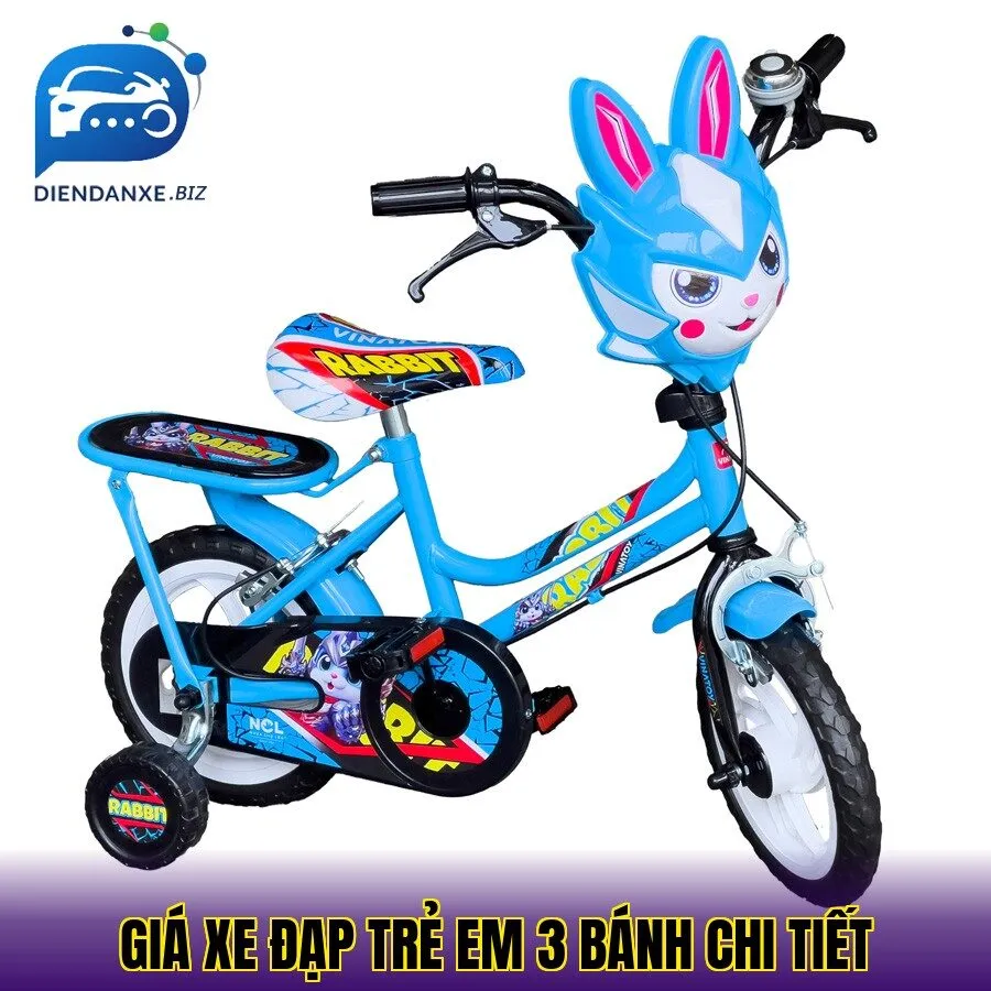 Giá xe đạp trẻ em 3 bánh chi tiết