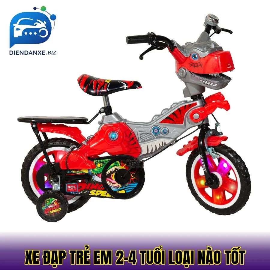 Xe đạp trẻ em 2-4 tuổi loại nào tốt