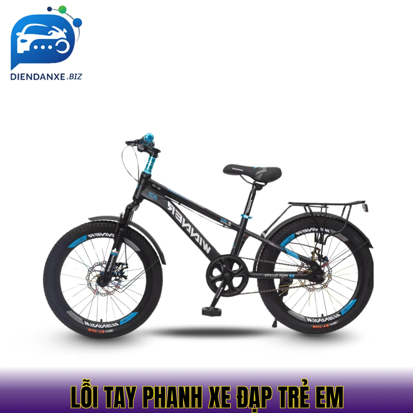 lỗi tay phanh xe đạp trẻ em